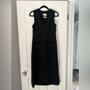 Abercrombie and Fitch Tailored Midi Dress